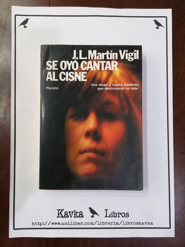 Portada del libro de Se oyó cantar al cisne