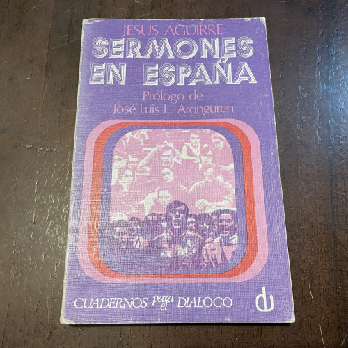 Portada del libro de Sermones en España