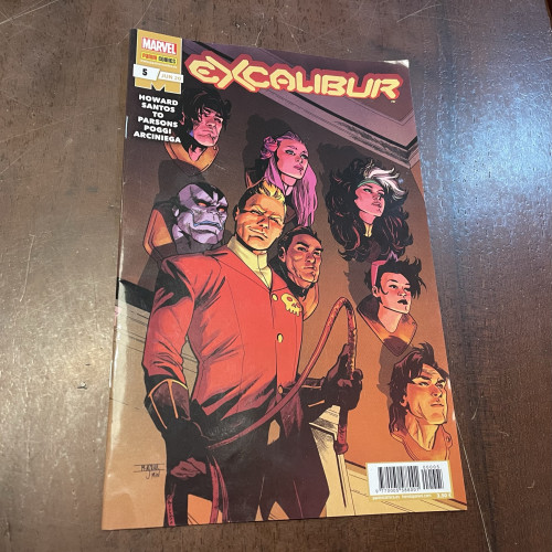 Portada del libro de Excalibur nº 5