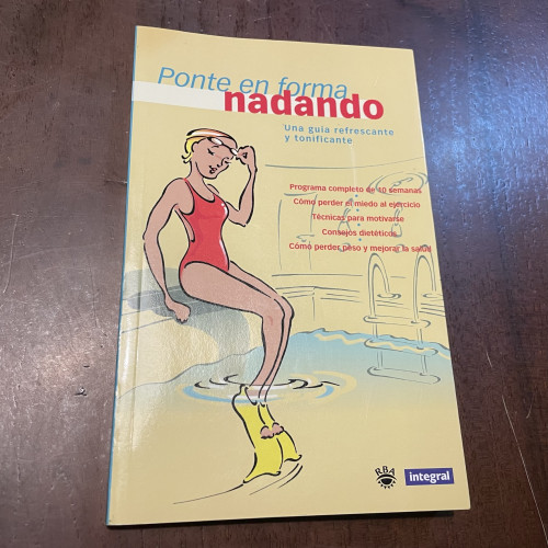 Portada del libro de Ponte en forma nadando