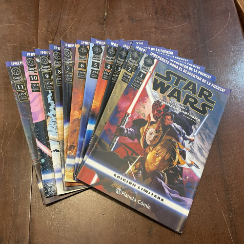 Portada del libro de Star Wars. Saga completa. 11 números