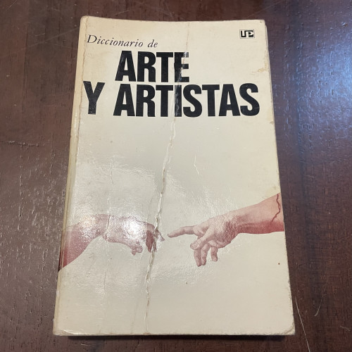 Portada del libro de Diccionario de arte y artistas