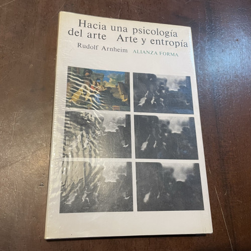 Portada del libro de Hacia una psicología del arte. Arte y entropía