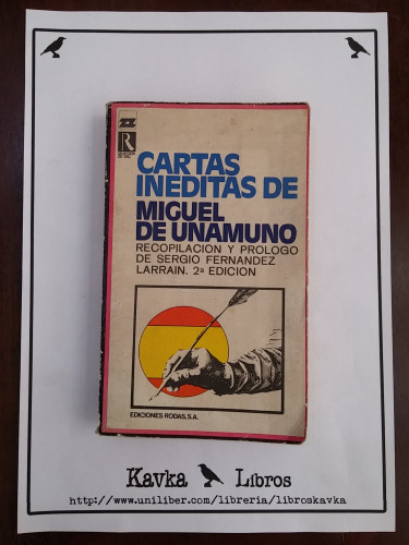 Portada del libro de Cartas inéditas de