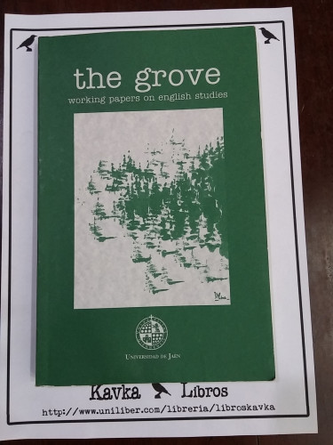 Portada del libro de The groove. Working papers on english studies