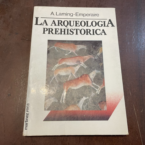 Portada del libro de La arqueología prehistórica