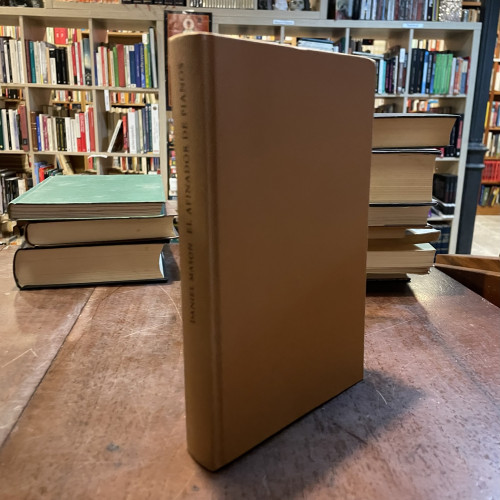 Portada del libro de El afinador de pianos