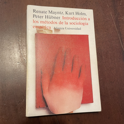 Portada del libro de Introducción a los métodos de la sociología