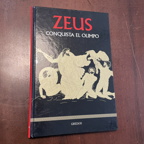 Portada del libro de Zeus conquista el Olimpo