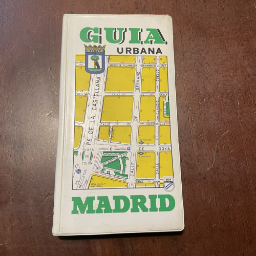 Portada del libro de Guía urbana Madrid