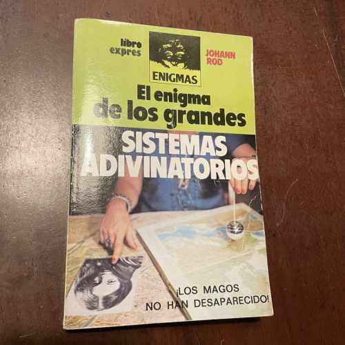 Portada del libro de El enigma de los grandes sistemas adivinatorios