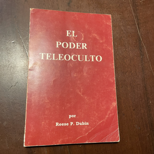 Portada del libro de El poder teleoculto