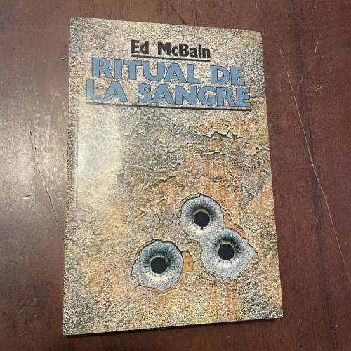 Portada del libro de Ritual de la sangre