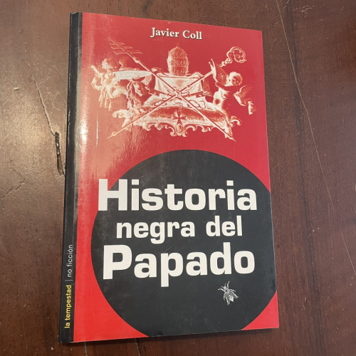 Portada del libro Historia negra del Papado