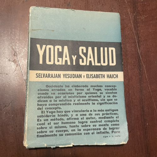 Portada del libro Yoga y salud