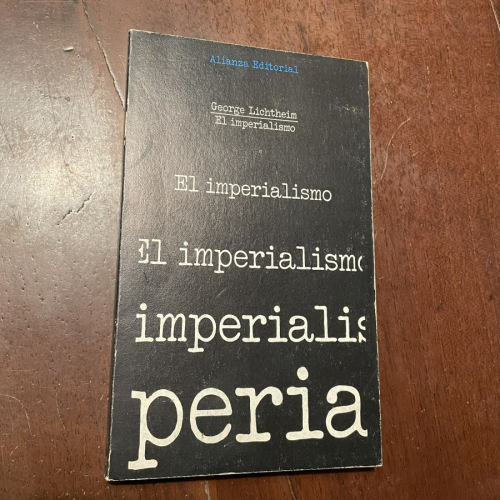 Portada del libro de El imperialismo