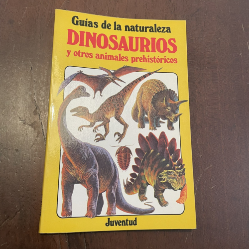 Portada del libro de Dinosaurios y otros animales prehistóricos