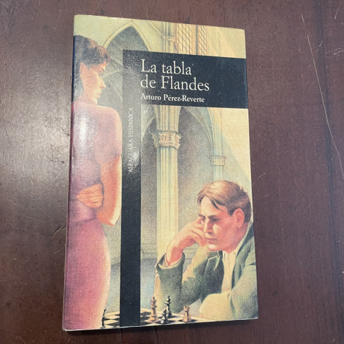 Portada del libro de La tabla de Flandes