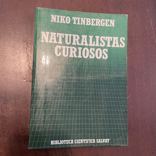 Portada del libro de Naturalista curiosos