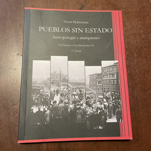 Portada del libro Pueblos sin estado. antropología y Anarquismo