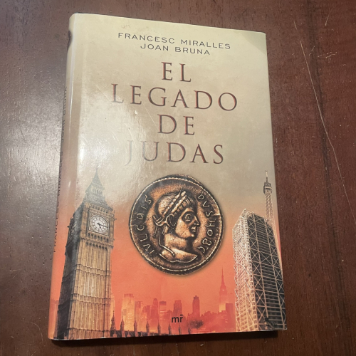 Portada del libro de El legado de Judas