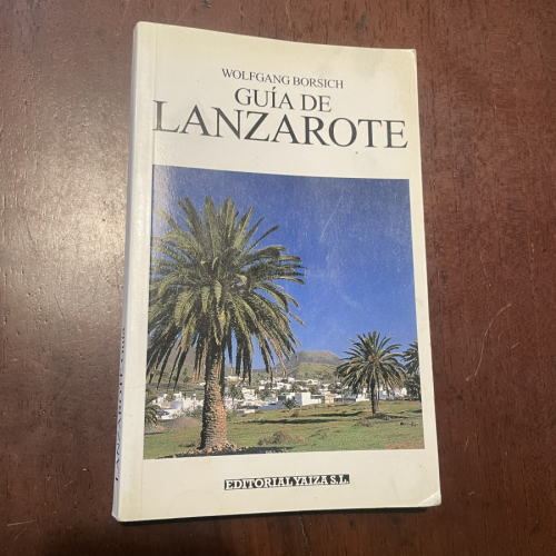 Portada del libro de Guía de Lanzarote