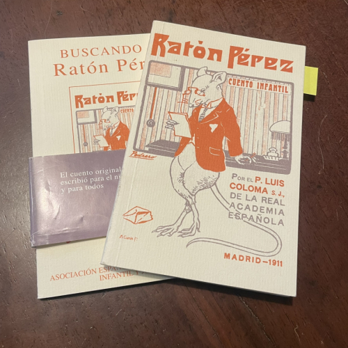 Portada del libro Ratón Pérez. Buscando a Ratón Pérez (facsímil 1911) 2 vols