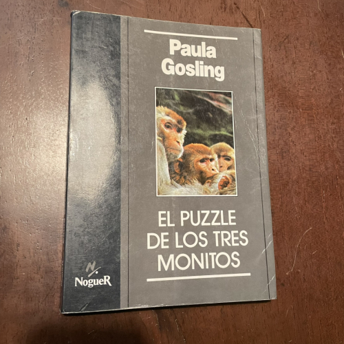 Portada del libro de El puzzle de los tres monitos