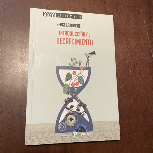 Portada del libro de Introducción al decrecimiento