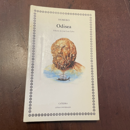 Portada del libro Odisea