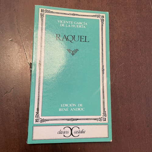 Portada del libro de Raquel