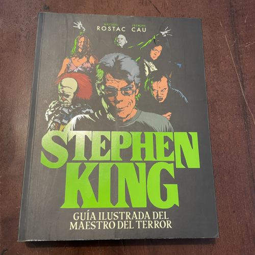Portada del libro Stephen King. Guía ilustrada del maestro del terror