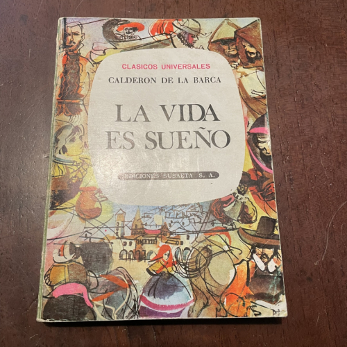 Portada del libro de La vida es sueño