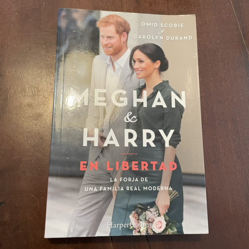 Portada del libro de Meghan & Harry en libertad