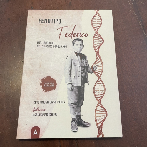 Portada del libro de Fenotipo Federico o el lenguaje de los genes lorquianos