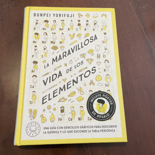 Portada del libro de La maravillosa vida de los elementos