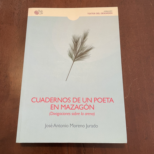 Portada del libro de Cuadernos de un poeta en Mazagón