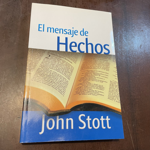Portada del libro de El mensaje de Hechos
