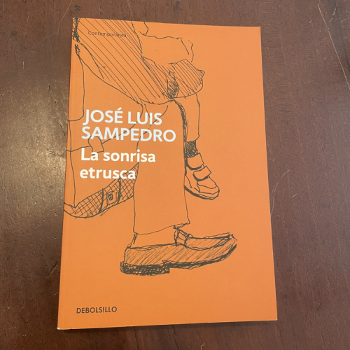 Portada del libro de La sonrisa etrusca