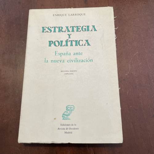 Portada del libro de Estrategia y política