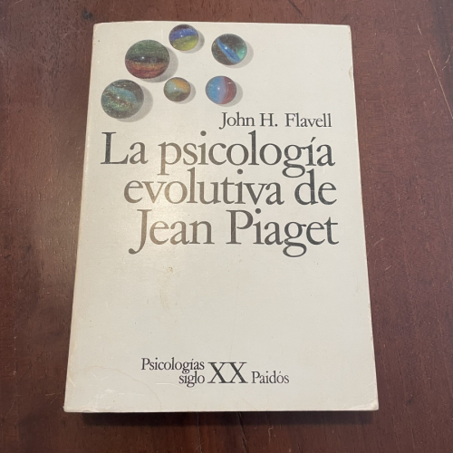 Portada del libro de La psicología evolutiva de Jean Piaget