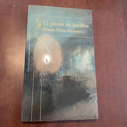 Portada del libro de El pintor de batallas