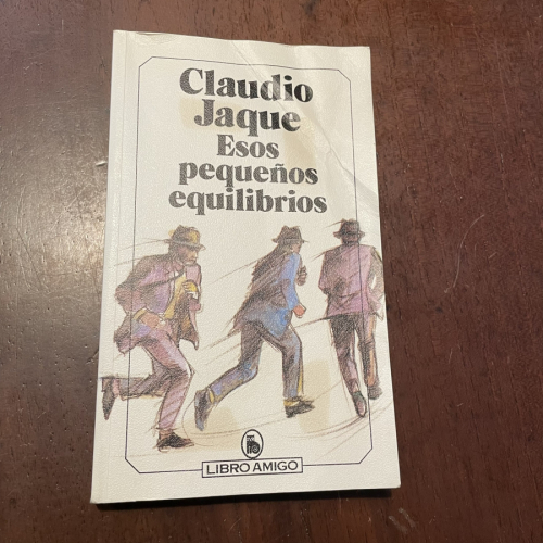 Portada del libro de Esos pequeños equilibrios