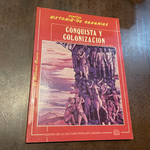 Portada del libro de Conquista y colonización