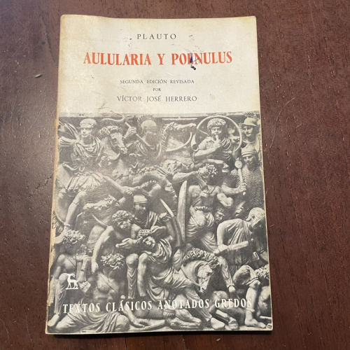 Portada del libro de Aulularia y Poenulus