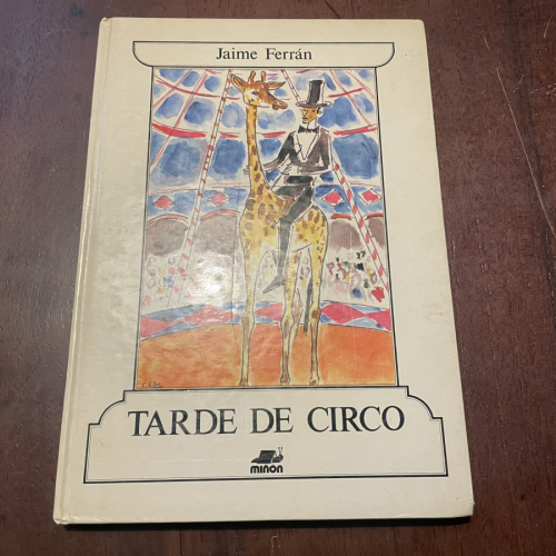 Portada del libro de Tarde de circo