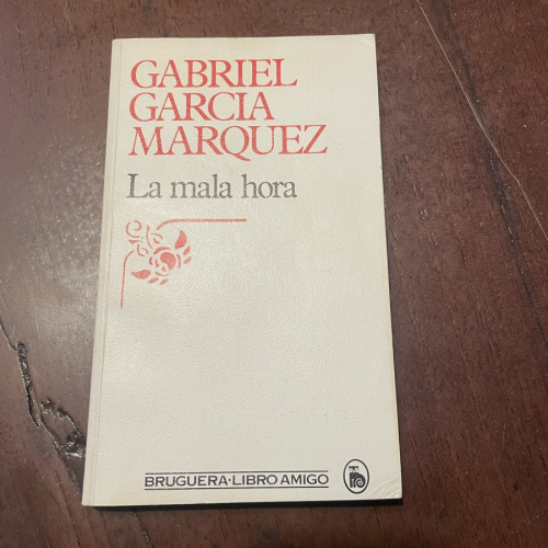 Portada del libro de La mala hora