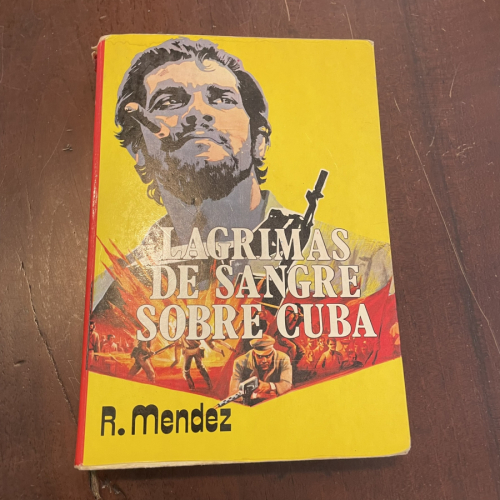 Portada del libro de Lágrimas de sangre sobre Cuba