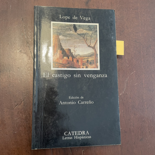 Portada del libro de El castigo sin venganza