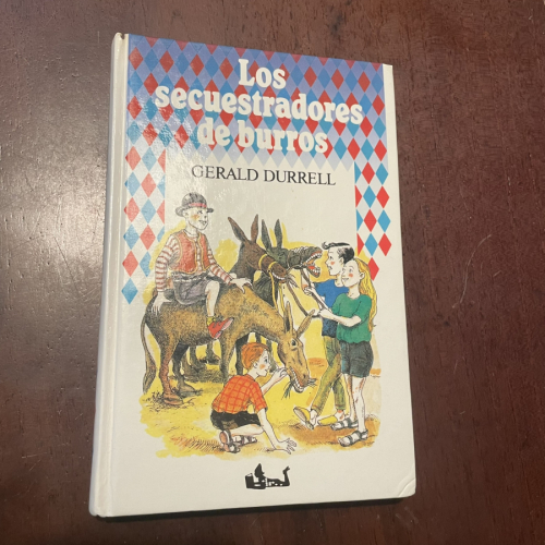 Portada del libro de Los secuestradores de burros